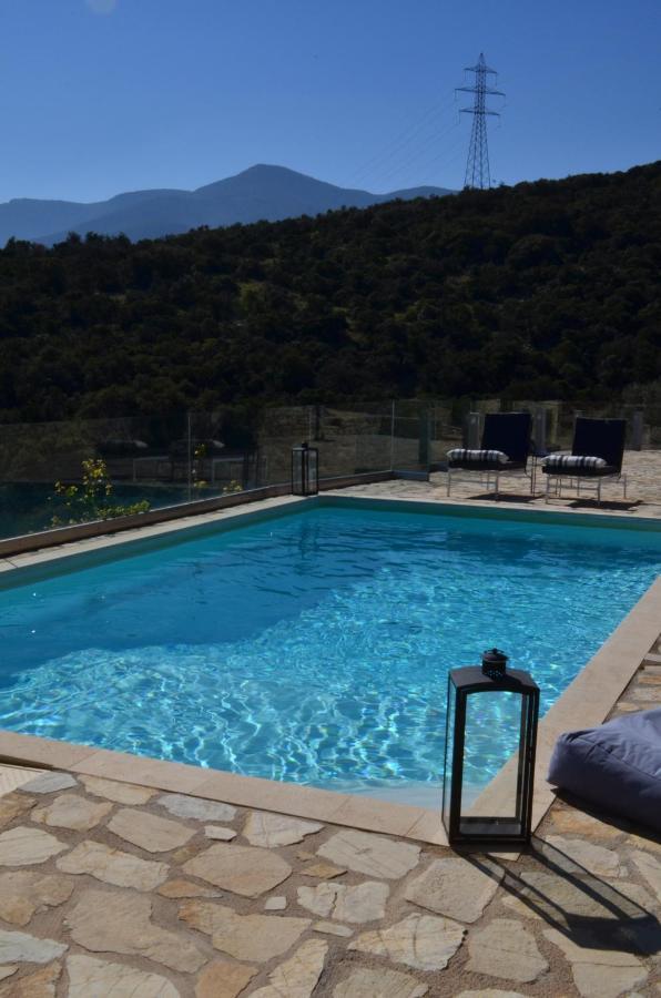 Apollo Romantic Sea View Villa Kivéri Kültér fotó