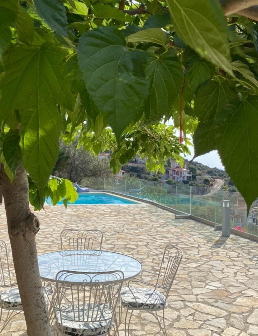 Apollo Romantic Sea View Villa Kivéri Kültér fotó